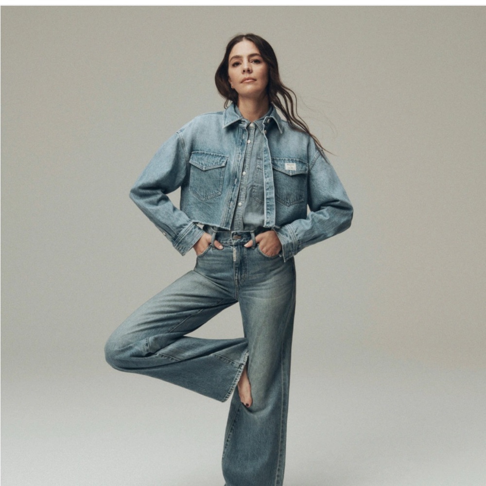 Madewell Cropped Denim Jacket